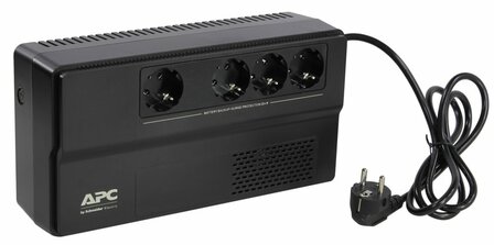 APC Easy UPS BV500I-GR | 500VA / 300W | Line-Interactive | 4x Schuko | AVR | Noodstroomvoorziening