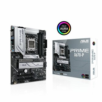 ASUS PRIME X670-P | AMD X670 | Socket AM5 | 4x DDR5 | ATX Moederbord | REFURBISHED