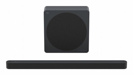 TCL A65K | 3.1.2 Dolby Atmos Soundbar | 460W | Draadloze Subwoofer | HDMI eARC | Bluetooth