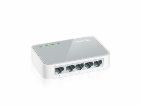 TP-LINK TL-SF1005D Unmanaged Fast Ethernet (10/100) Wit