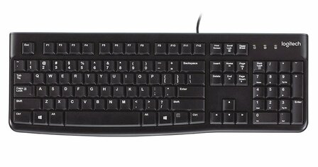 Logitech Keyboard K120 for Business toetsenbord USB QWERTY US International Zwart