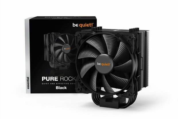 be quiet! Pure Rock 2 Processor Koelset 12 cm Zwart 1 stuk(s)