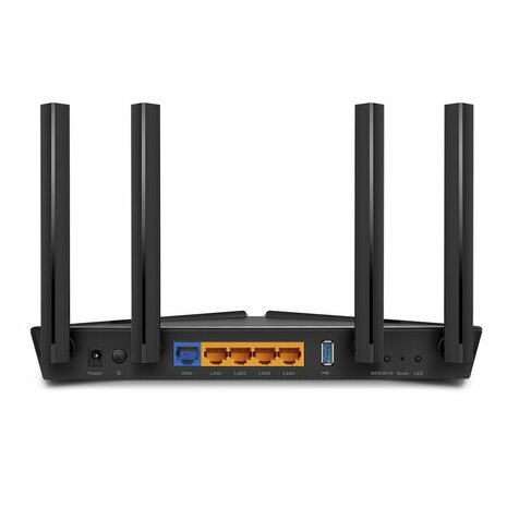 TP-LINK Archer AX50 draadloze router Gigabit Ethernet Dual-band (2.4 GHz / 5 GHz) Zwart