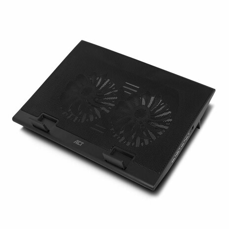 ACT AC8105 notebook cooling pad 43,9 cm (17.3") 2500 RPM Zwart