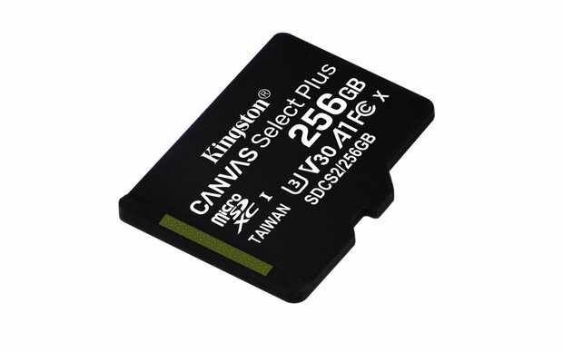 Kingston Technology Canvas Select Plus 256 GB MicroSDXC UHS-I Klasse 10