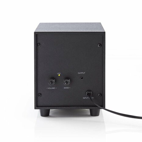 Nedis CSPR10021BK | 2.1 Luidsprekerset | 16W RMS | Zwart