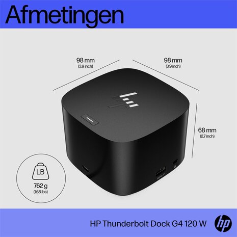 HP Thunderbolt Dock 120 watt G4