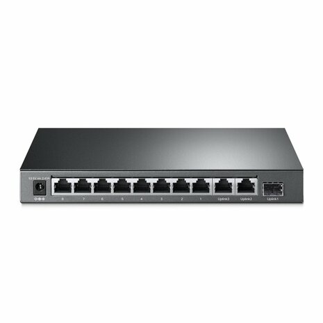 TP-Link TL-SL1311MP netwerk-switch Unmanaged Fast Ethernet (10/100) Power over Ethernet (PoE) Zwart