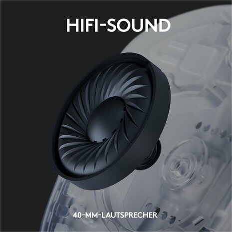 Logitech G G435 | Draadlooze Over-ear Gaming Headset | Bluetooth & USB-A Receiver | Wit/Lilac