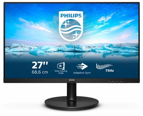 Philips V Line 272V8LA/00 computer monitor 68,6 cm (27") 1920 x 1080 Pixels Full HD LED Zwart