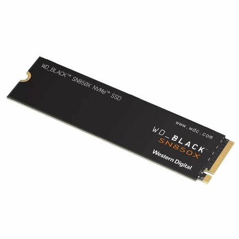 Western Digital Black SN850X | 2TB NVMe SSD | M.2 Gen4 | 7.300MB/s Lezen | 6.600MB/s Schrijven