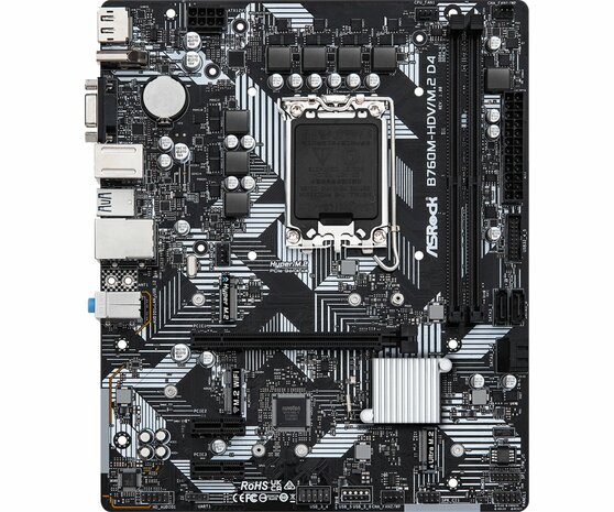 Asrock B760M-HDV/M.2 D4 Intel B760 LGA 1700 micro ATX