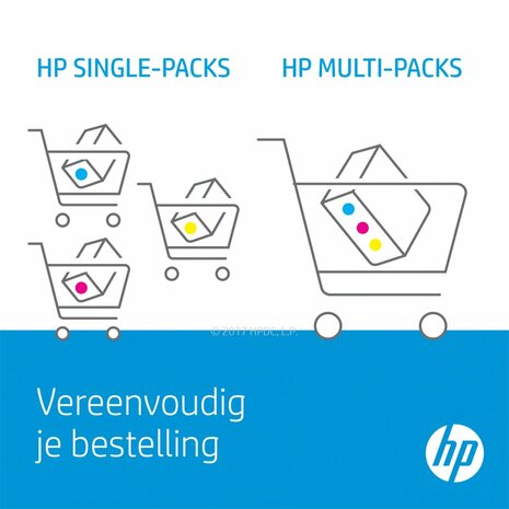 HP 302 | Originele Cyaan/Magenta/Geel Inktcartridge | 1 Stuk