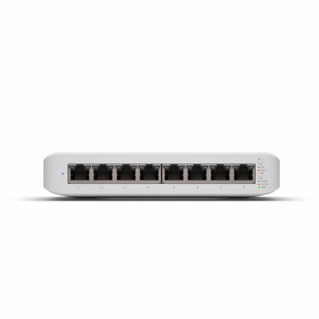 Ubiquiti UniFi Switch Lite 8 PoE | Managed L2 Switch | 8 Poorten | Gigabit Ethernet (10/100/1000) | Power over Ethernet (PoE) | Wit