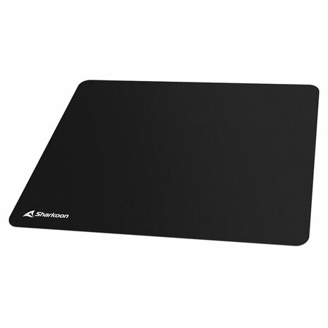 Sharkoon 1337 V2 Gaming Mat XL | Gaming-muismat | XL-formaat (444 x 355 mm) | Waterafstotend textiel | Antislip rubberen onderzijde | Zwart