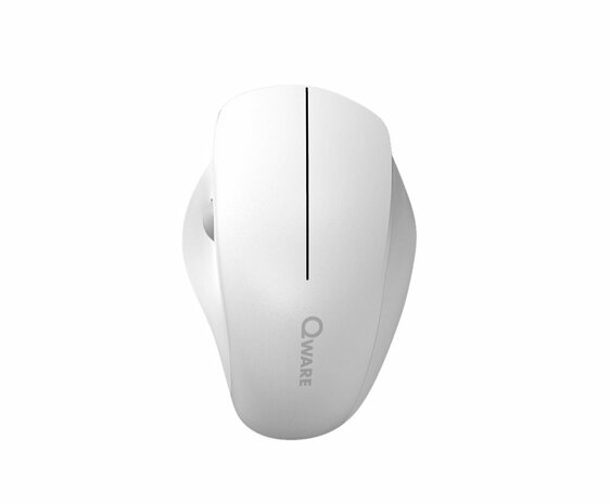 QWARE Wireless Mouse Luton Wit