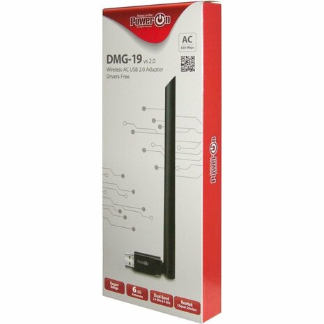 Inter-Tech DMG-19 WLAN 650 Mbit/s