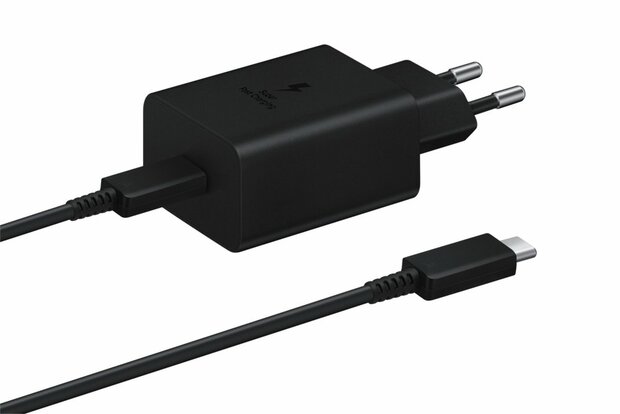 Samsung EP-T4510 | USB-C Oplader 45W inclusief USB-C Kabel | Zwart