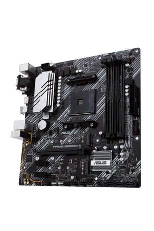 ASUS PRIME B550M-A | Socket AM4 | AMD B550 | 4xDDR4 | Micro-ATX | Moederbord