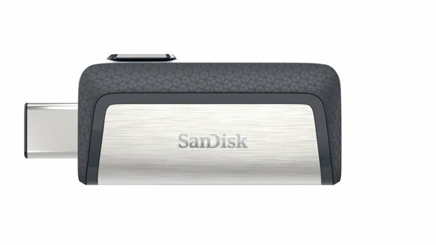 SanDisk Ultra Dual Drive USB Type-C USB flash drive 32 GB USB Type-A / USB Type-C 3.2 Gen 1 (3.1 Gen 1) Zwart, Zilver