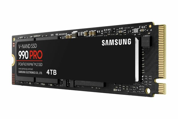 Samsung 990 PRO | 4TB NVMe SSD | M.2 Gen4 | 7.450MB/s Read | 6.900MB/s Write