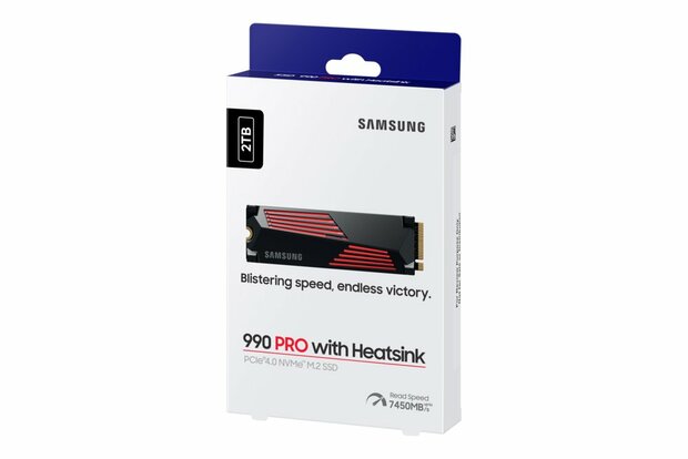 SSD Samsung 990 PRO M.2 2 TB PCI Express 4.0 V-NAND PS5 NVMe