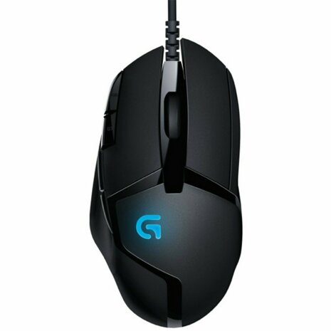 Logitech G402 Hyperion Fury | Bedrade Gaming Muis | Rechtshandig | USB-A | 4000 DPI | Zwart
