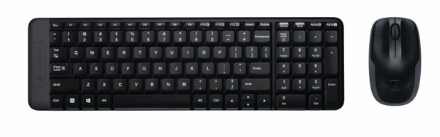 Logitech G MK220 toetsenbord RF Draadloos QWERTY US International Zwart
