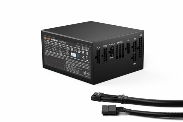 be quiet! BN338 power supply unit 1000 W 20+4 pin ATX ATX Zwart