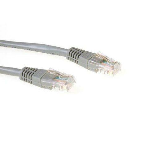 ACT Grijze 7 meter UTP CAT5E patchkabel met RJ45 connectoren