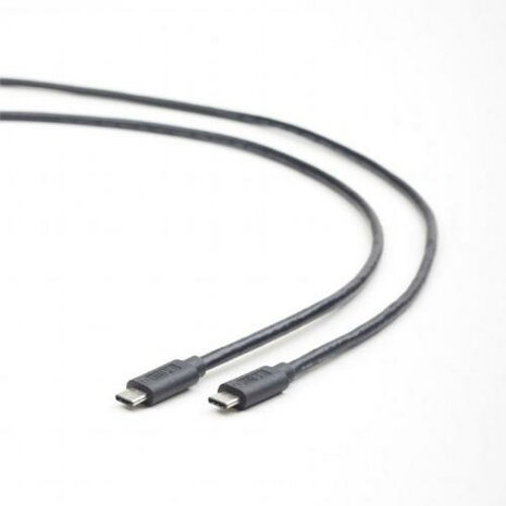 Gembird CCP-USB3.1-CMCM-1M USB-kabel USB 3.2 Gen 1 (3.1 Gen 1) USB C Zwart