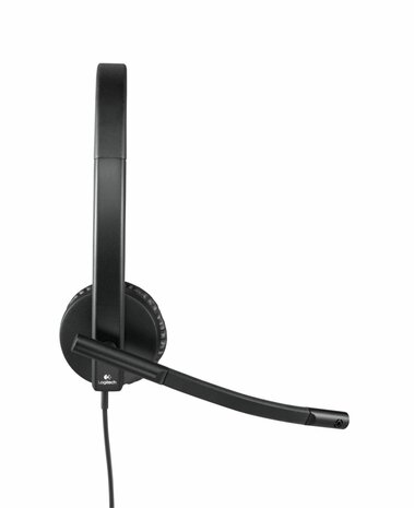 Logitech H570e | Bedrade On-ear USB-A Headset | Zwart