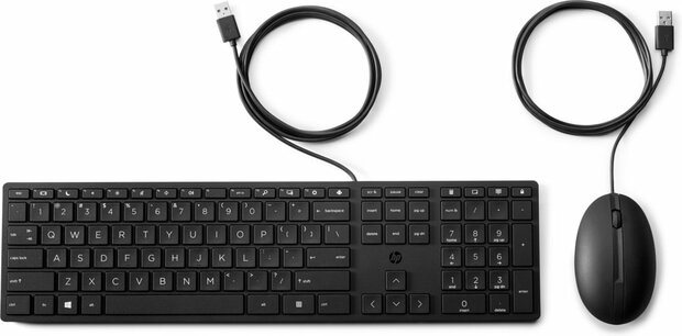 HP 320MK | Bedrade Muis en Toetsenbordcombo | QWERTY