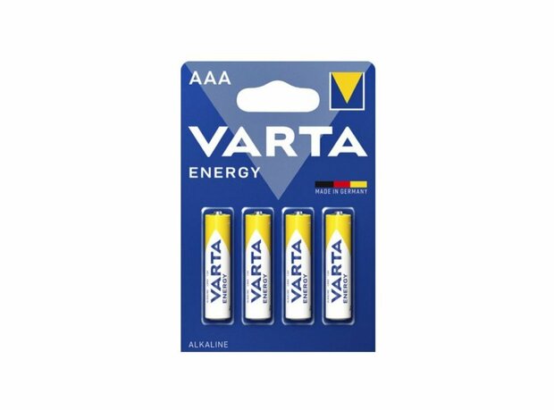 Varta Energy | AAA-batterijen | Alkaline | 4-pack