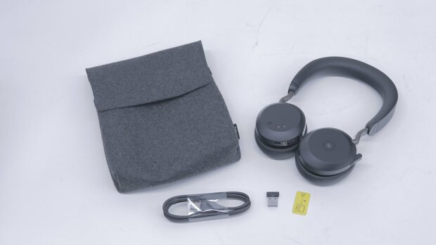 Jabra Evolve2 75 | Draadloze On-Ear ANC Headset | Zwart | 2e Kans