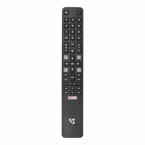 SBOX RC-01406 | Afstandsbediening | Compatibel met TCL TV's | Zwart