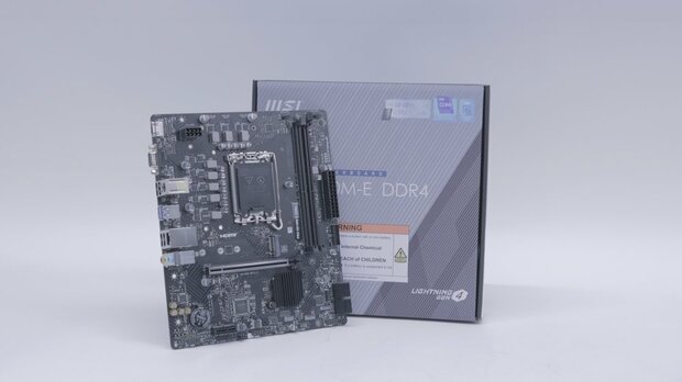 MSI PRO H610M-E | Socket LGA 1700 | Intel H610 | 2xDDR4 | Micro-ATX | Moederbord | 2e Kans