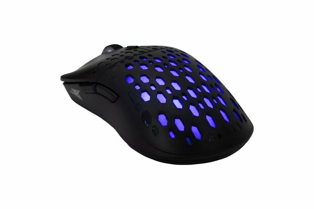 Baracuda OCTOPUS RGB | Bekabelde Gaming Muis | Rechtshandig | USB-A | 3600 DPI | Zwart