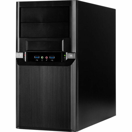 Inter-Tech TM-515 | Micro Tower Behuizing | Zwart
