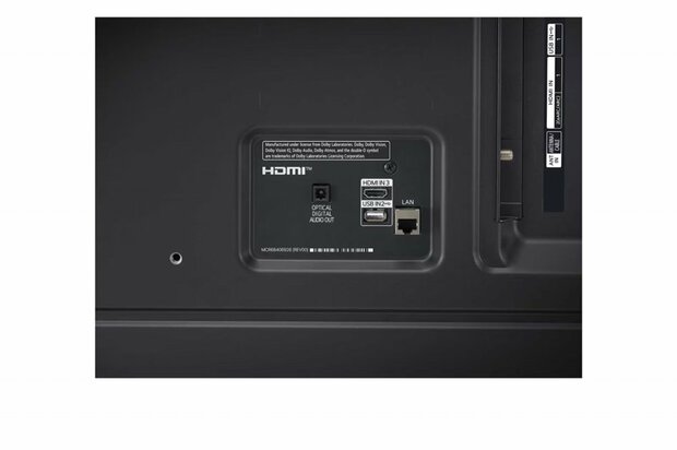 LG NanoCell 55NANO81T6A 55" | Ultra HD 4K NanoCell Smart TV | WebOS + Wifi | NanoCell voor Levendige Kleuren | HDR10 | 50Hz | Open Box