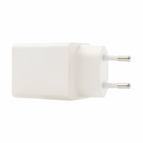 SBOX USB Oplader HC-45 | 45W | USB-A & USB-C (2 Poorten) | Wit