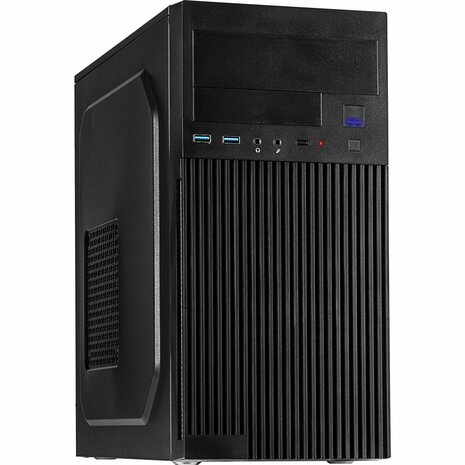 Inter-Tech IT-6521 | Micro-Tower | Zwart | Open Box