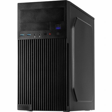 Inter-Tech IT-6521 | Micro-Tower | Zwart | Open Box