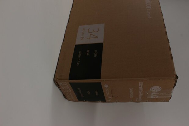 LG 34WR50QK-B | 34" UltraWide (3440x1440) | 100Hz | DisplayPort & 2x HDMI | Zwart | Open Box