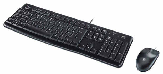 Logitech LGT-MK120 | Bedrade Muis en Toetsenbordcombo | QWERTY