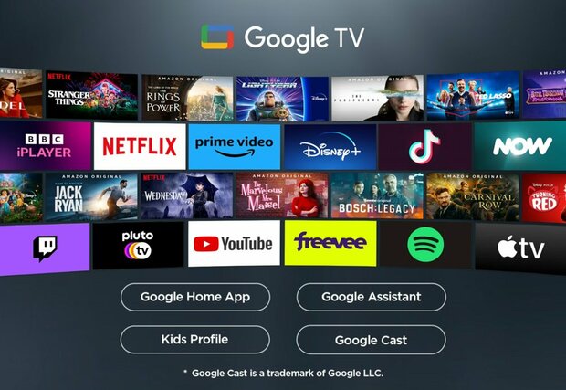 TCL 65V6C | 65" 4K Ultra HD DLED Smart TV | Google TV | Dolby Vision | 60Hz (2025)