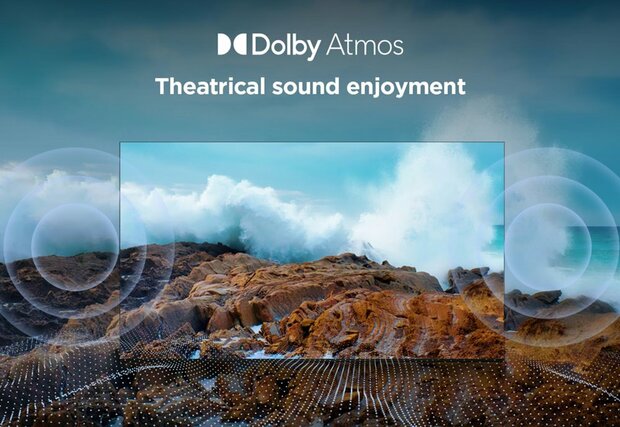 TCL 65V6C | 65" 4K Ultra HD DLED Smart TV | Google TV | Dolby Vision | 60Hz (2025)