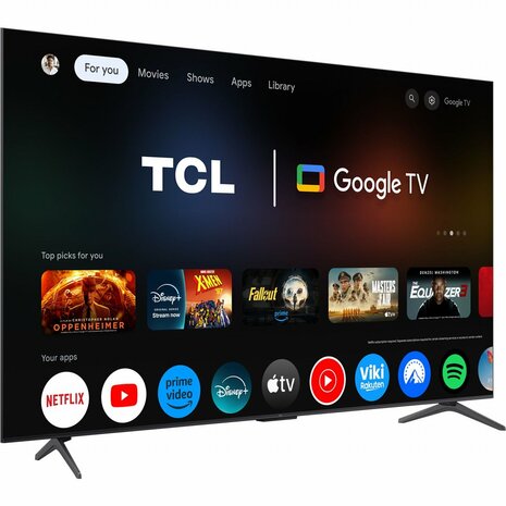 TCL 75C6KS | 75" 4K Ultra HD QD-Mini LED Smart TV | Google TV | Dolby Vision | 60Hz (2025)