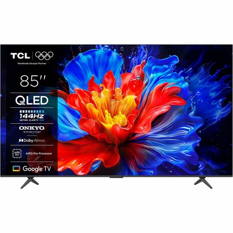 TCL 85P8K | 85" 4K Ultra HD QLED DLED Smart TV | Google TV | Dolby Vision | 144Hz (2025)