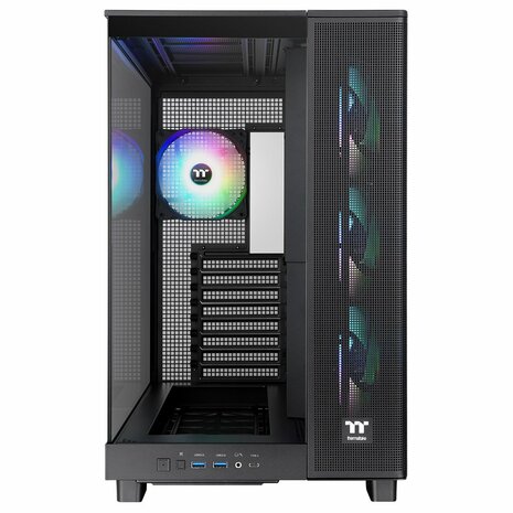 Thermaltake View 380 XL TG ARGB | Mid Tower Case | Zwart (CA-11E-00M1WN-00)